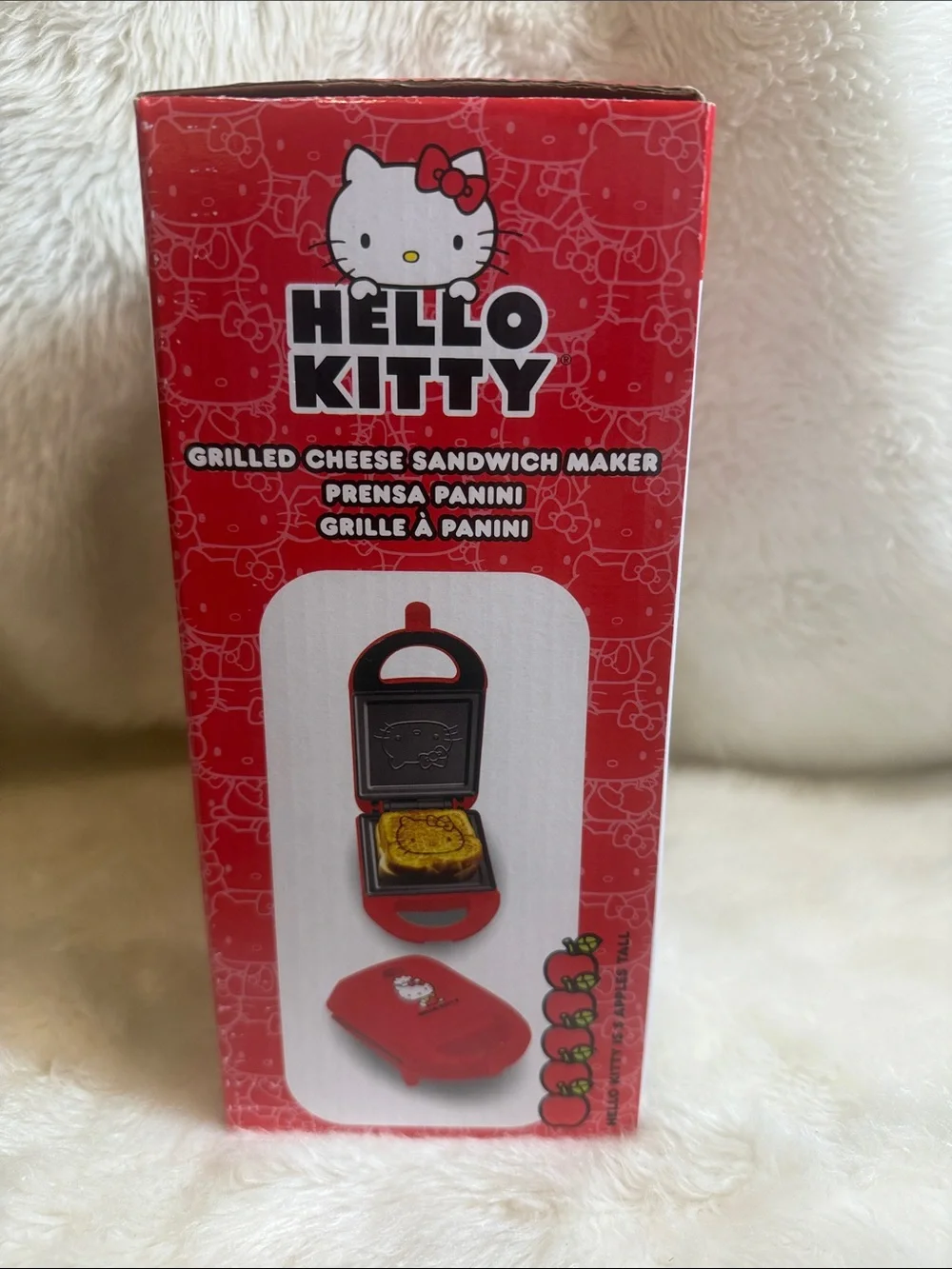 Hello Kitty Grilled Cheese Sandwich Maker New in Box Panini Press